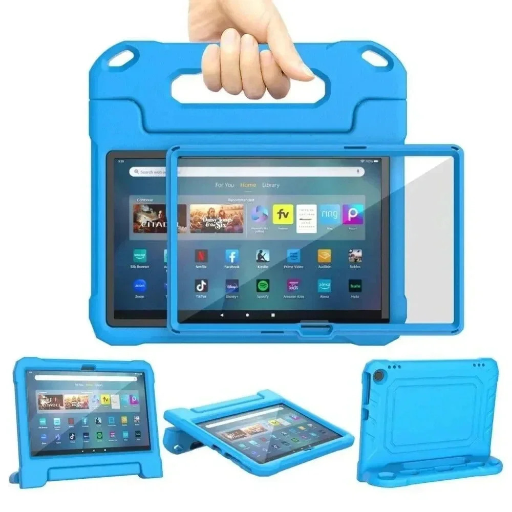 Kids EVA‎ Shockproof Case Screen Protector Stand For Amazon Kindle Fire Max 11